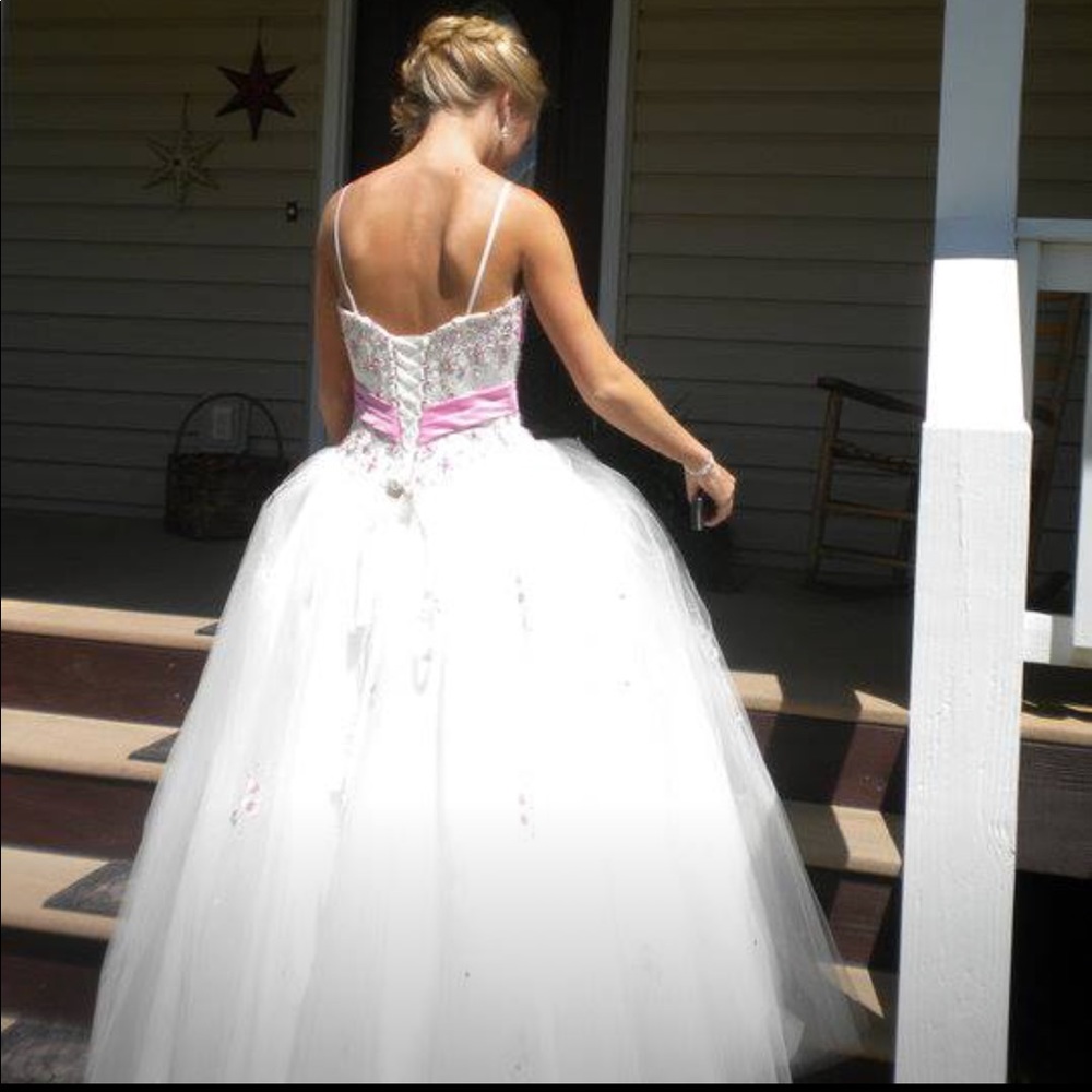 Beautiful prom or wedding dress